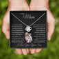 To My Mom, Love and Gratitude - Love Knot Necklace.