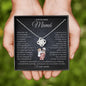 A Mi Increíble Mamá, Te Amo Mucho - Collar Love Knot