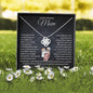 To My Amazing Mom, I Will Always Need You And The Wisdom - Love Knot Necklace