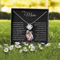 To My Mom, Love and Gratitude - Love Knot Necklace.