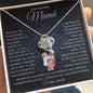 A Mi Increíble Mamá, Te Amo Mucho - Collar Love Knot