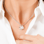 To My Mom, Love and Gratitude - Love Knot Necklace.