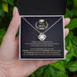 Graduation - Always Remember - Love Knot Necklace