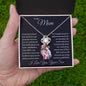 To My Mom, Love and Gratitude - Love Knot Necklace.