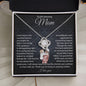 To My Amazing Mom, I Will Always Need You And The Wisdom - Love Knot Necklace