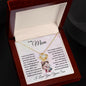 To My Mom, You Will Always Be My Loving Mother - Love Knot Necklace