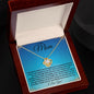 To My Mom - Ongoing Fountain Of Love - Love Knot Necklace