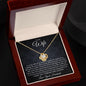 To My Wife - You Are The Best Thing That Has Ever Happened To Me - Love Knot Necklace