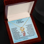 To My Amazing Mom, I Will Always Need You - Love Knot Necklace