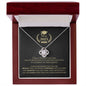 Graduation - Always Remember - Love Knot Necklace