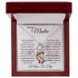 Para Mi Madre, Cariñosa Y Amorosa - Collar Love Knot