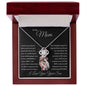 To My Mom, Love and Gratitude - Love Knot Necklace.