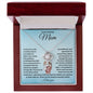 To My Amazing Mom, I Will Always Need You - Love Knot Necklace