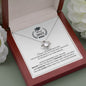 Graduation - Always Remember - Love Knot Necklace