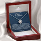 White Gold Necklace in A Luxury Box