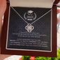 Graduation - Always Remember - Love Knot Necklace