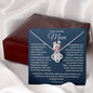 To My Amazing Mom, I Am Grateful - Love Knot Necklac