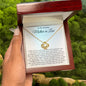 To My Amazing Mother in Law - I Feel Fortunate To Have You in My Life - Love Knot Necklace