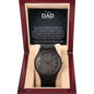 To My Dad - I Love You Dad And Always Will - Wooden Watch