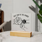 Best Dad In The World - Acrylic Plaque