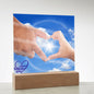 Happy father's Day - Square Acrylic Plaque