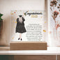 Graduation - Congratulations On Graduating - Square Acrylic Plaque