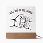 Best Dad In The World - Fist Bump Dad