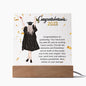Graduation - Congratulations On Graduating - Square Acrylic Plaque