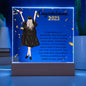 Graduation - Congratulations On Graduating - Square Acrylic Plaque
