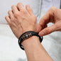 Dad, Your Presence Brings Me Strength And Comfort - Men's "Love You Forever" Bracelet