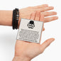 Dad, Your Presence Brings Me Strength And Comfort - Men's "Love You Forever" Bracelet