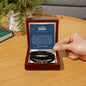 To My Dad, Thank You For Being My Hero And My Best Friend - Men's "Love You Forever" Bracelet