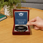 Dad, Thanks For The Constant Laughter - Men's "Love You Forever" Bracelet