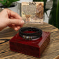 To My Dad - Your Love Have Shaped Me Into The Person I Am Today - Men's "Love You Forever" Bracelet