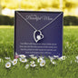 To My Beautiful Mom - I Am Filled With Happiness - Forever Love Necklace