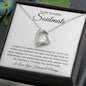 To My Incredible Soulmate - I Knew You Were Someone Special In My Life - Forever Love Necklace