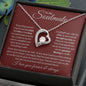 To My Soulmate - I Love You Forever & Always - Forever Love Necklace