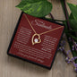 To My Soulmate - I Love You Forever & Always - Forever Love Necklace