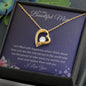 To My Beautiful Mom - I Am Filled With Happiness - Forever Love Necklace