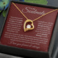 To My Soulmate - I Love You Forever & Always - Forever Love Necklace