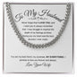 To My Husband - Cuban Link Chain