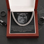 To My Son - Cuban Link Chain