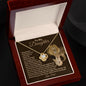 To My Daughter - I Will Always Be With You - Love Knot Necklace