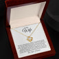 To My Wife - You Are The Most Wonderful Thing That Has Ever Happened To Me - Love Knot Necklace