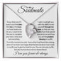 To My Soulmate - You are The Greatest Blessing In My Life - Forever Love Necklace