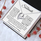 To My Soulmate - You are The Greatest Blessing In My Life - Forever Love Necklace