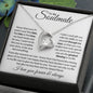 To My Soulmate - You are The Greatest Blessing In My Life - Forever Love Necklace