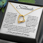 To My Soulmate - You are The Greatest Blessing In My Life - Forever Love Necklace