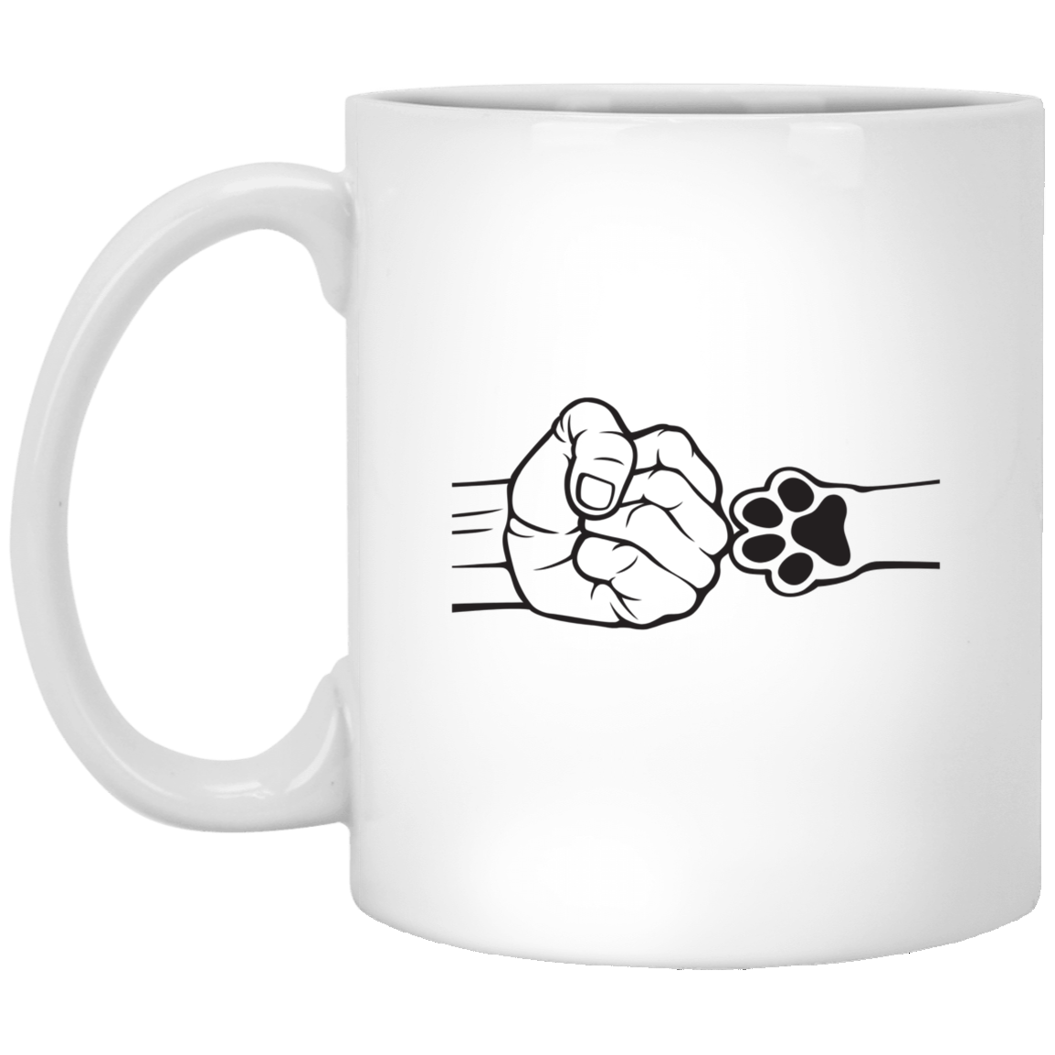 Fist Bump With Pet Mug