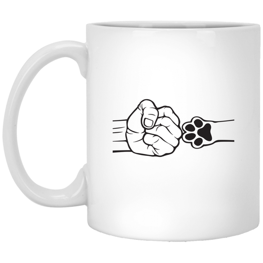 Fist Bump With Pet Mug